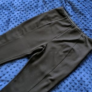 Professional black ponte office pants